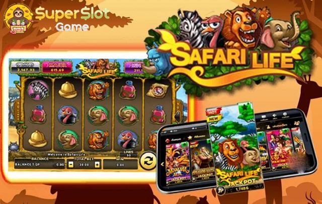 รีวิวเกมสล็อต Safari Life Superslot จากค่าย Joker