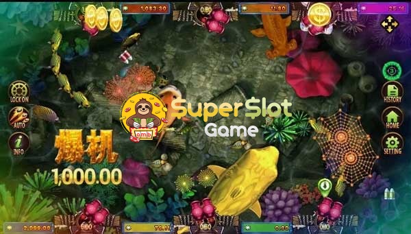  amb Superslot สัญลักษณ์ในเกม Golden Toad Fish Hunting