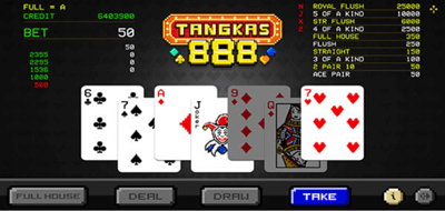 สัญลักษณ์ในเกม Tangkas 888
