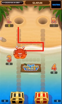 ตัวเลือกการเดิมพันเกม Golden Crab