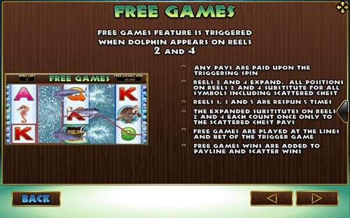 ฟีเจอร์พิเศษในเกม Dolphin Reef