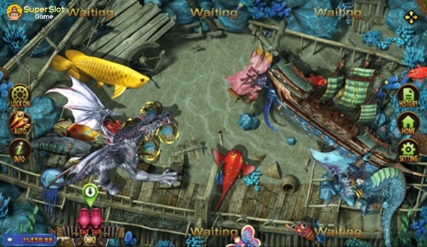 สัญลักษณ์ของเกม ทดลองเล่นสล็อต Fish Hunting Li kui Pi Yu