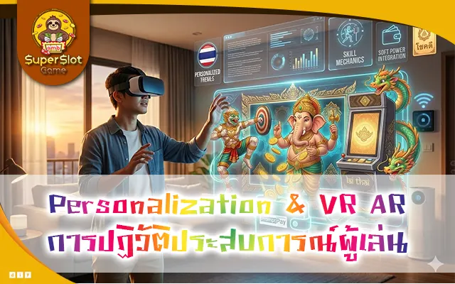 Personalization & VR AR การปฏิวัติประสบการณ์ผู้เล่นด้วย AI และ Immersive Technology